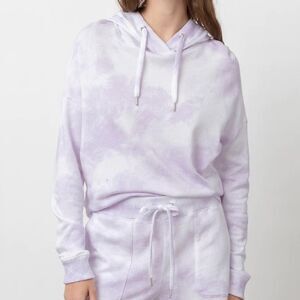 Rails Womens Sweatshirt Murray Lavender Tie Dye Purple Lounge Hoodie